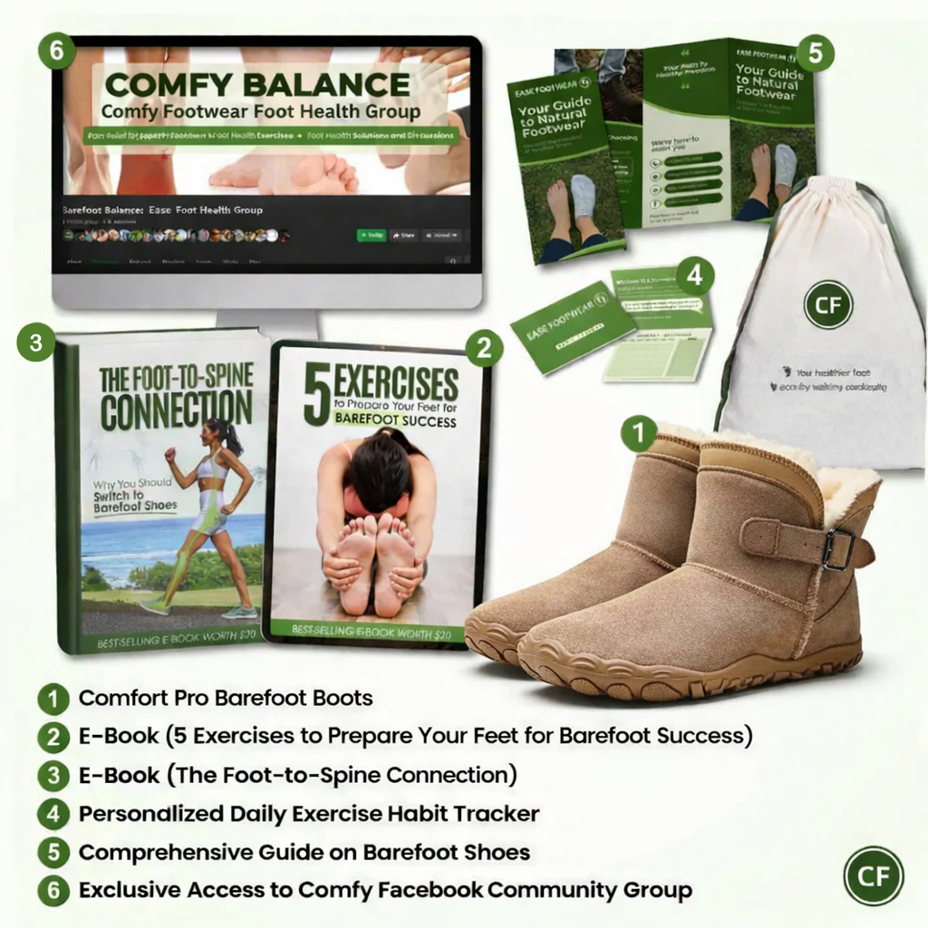 Comfort Pro - All-Day Comfort & Pain-Free Barefoot Shoes (Unisex)