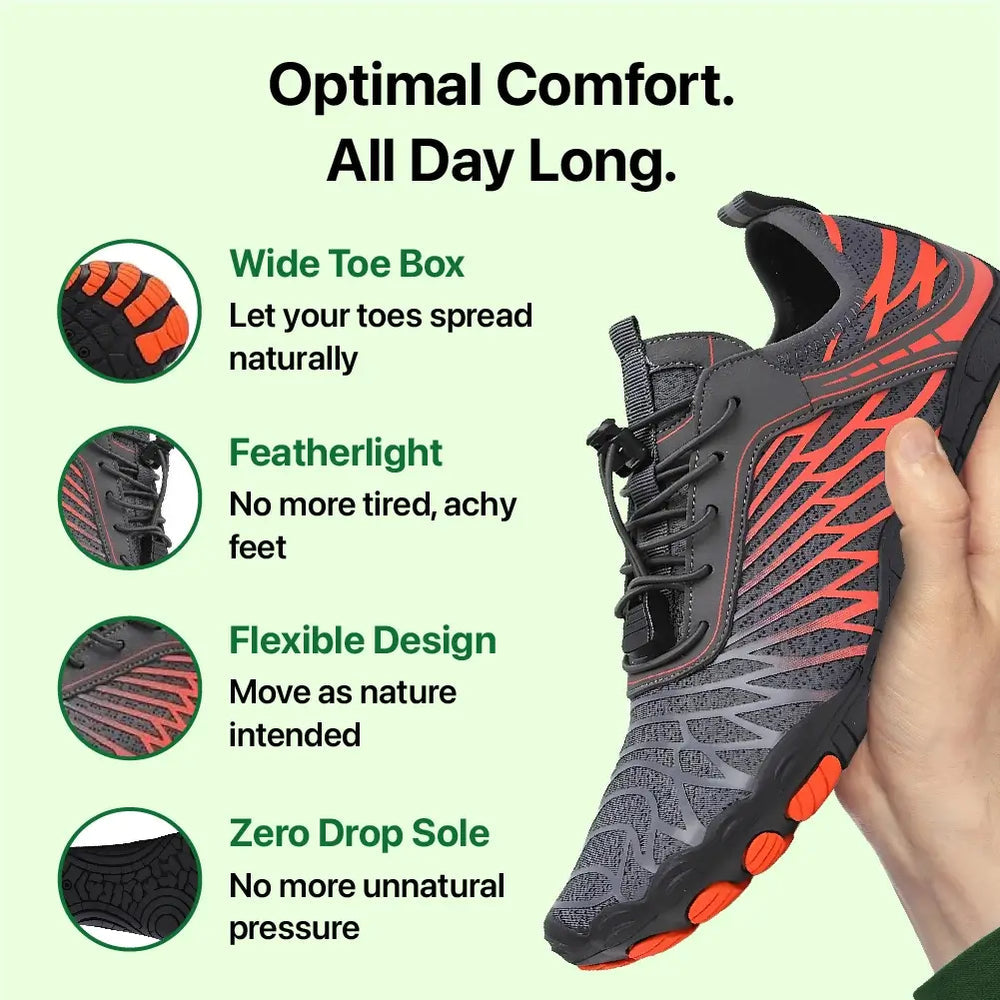 Evian Pro - All-Day Comfort & Pain-Free Barefoot Shoes (Unisex)