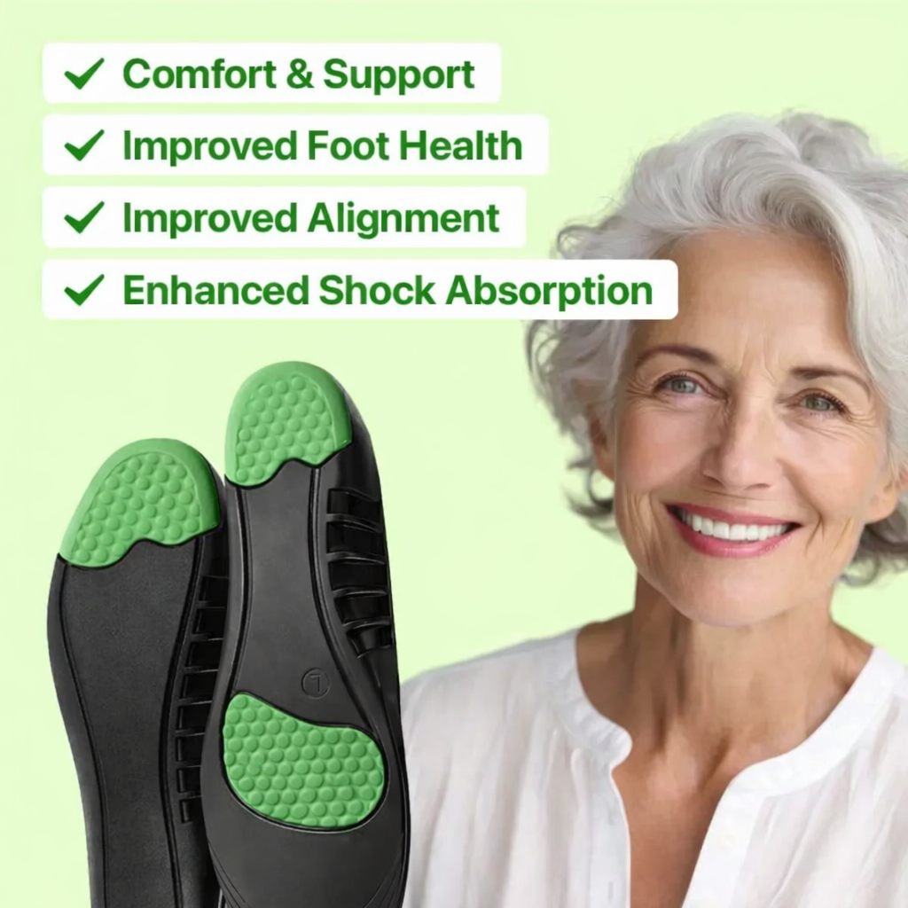 Orthopedic Soles - Pain relieving and shock absorbing foot pads