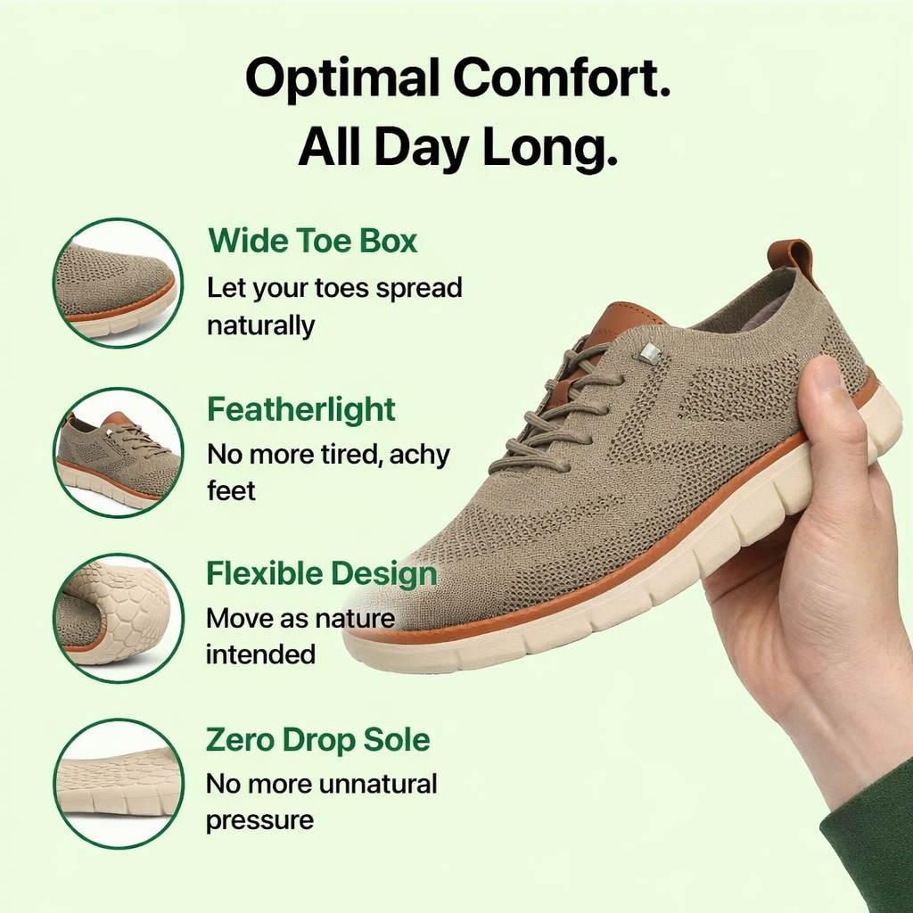Alora Pro - All-Day Comfort & Pain-Free Barefoot Shoes (Unisex)